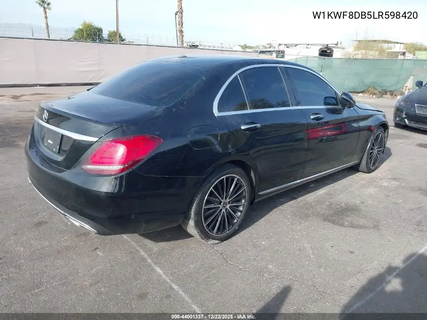 W1KWF8DB5LR598420 2020 Mercedes-Benz C 300
