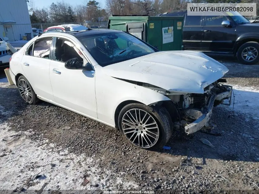 W1KAF4HB6PR082098 2023 Mercedes-Benz C 300 4Matic