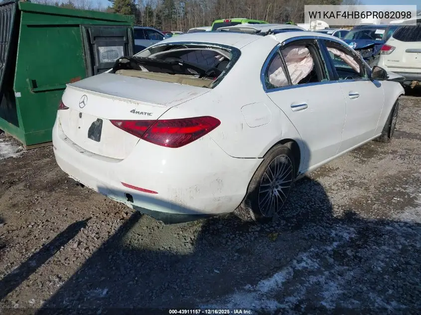 W1KAF4HB6PR082098 2023 Mercedes-Benz C 300 4Matic