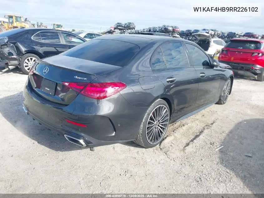 W1KAF4HB9RR226102 2024 Mercedes-Benz C 300