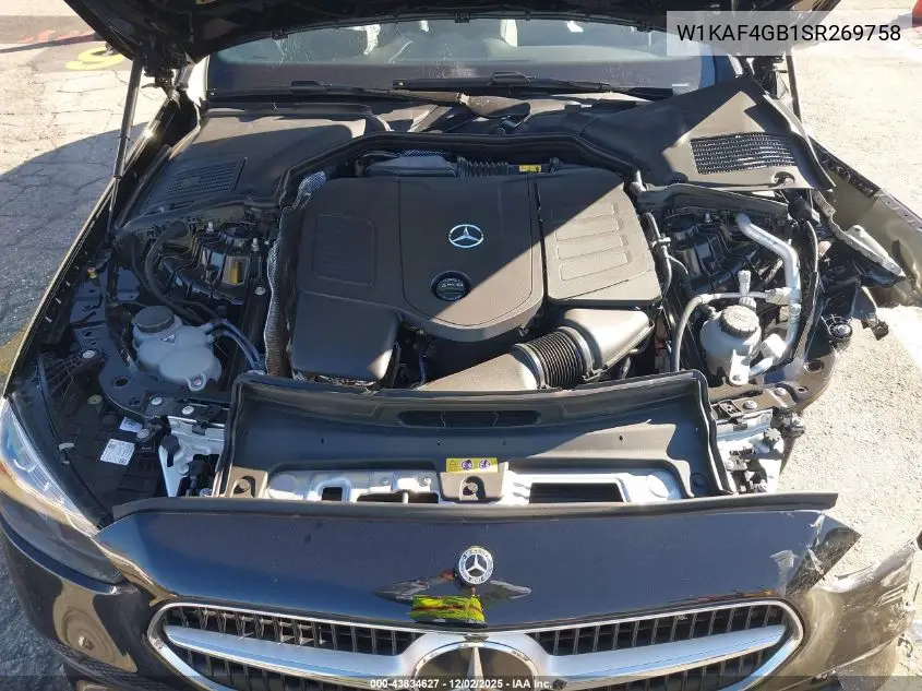 W1KAF4GB1SR269758 2025 Mercedes-Benz C 300