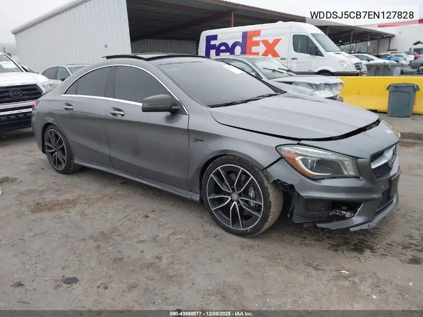 WDDSJ5CB7EN127828 2014 Mercedes-Benz Cla 45 Amg 4Matic