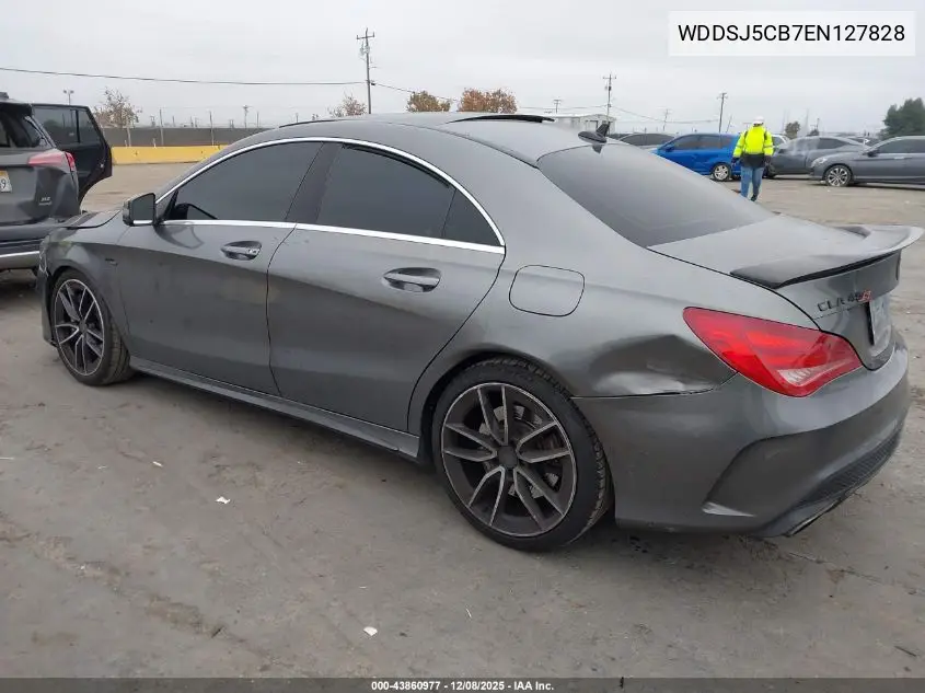 WDDSJ5CB7EN127828 2014 Mercedes-Benz Cla 45 Amg 4Matic