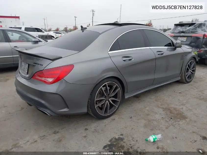 WDDSJ5CB7EN127828 2014 Mercedes-Benz Cla 45 Amg 4Matic