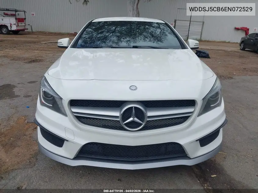 2014 Mercedes-Benz Cla 45 Amg 4Matic VIN: WDDSJ5CB6EN072529 Lot: 44770105