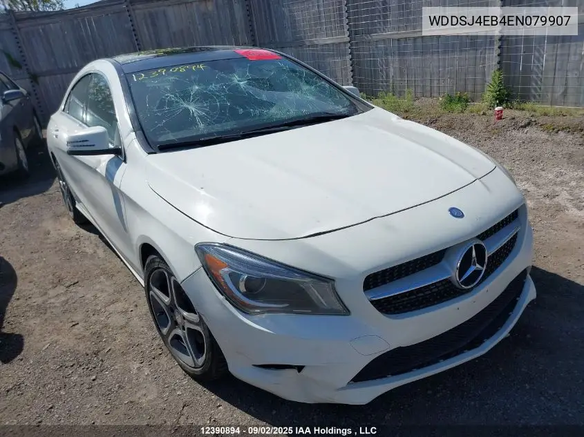 WDDSJ4EB4EN079907 2014 Mercedes-Benz Cla 250