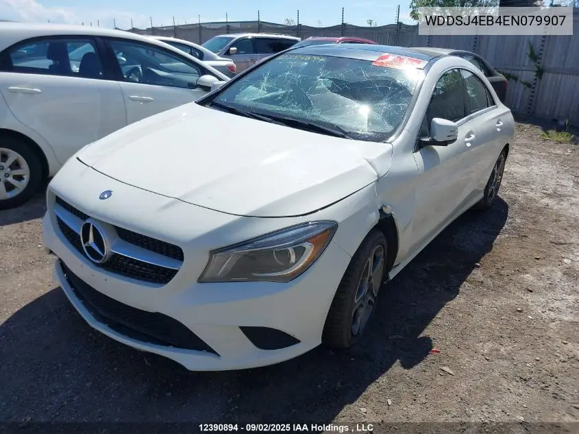 WDDSJ4EB4EN079907 2014 Mercedes-Benz Cla 250