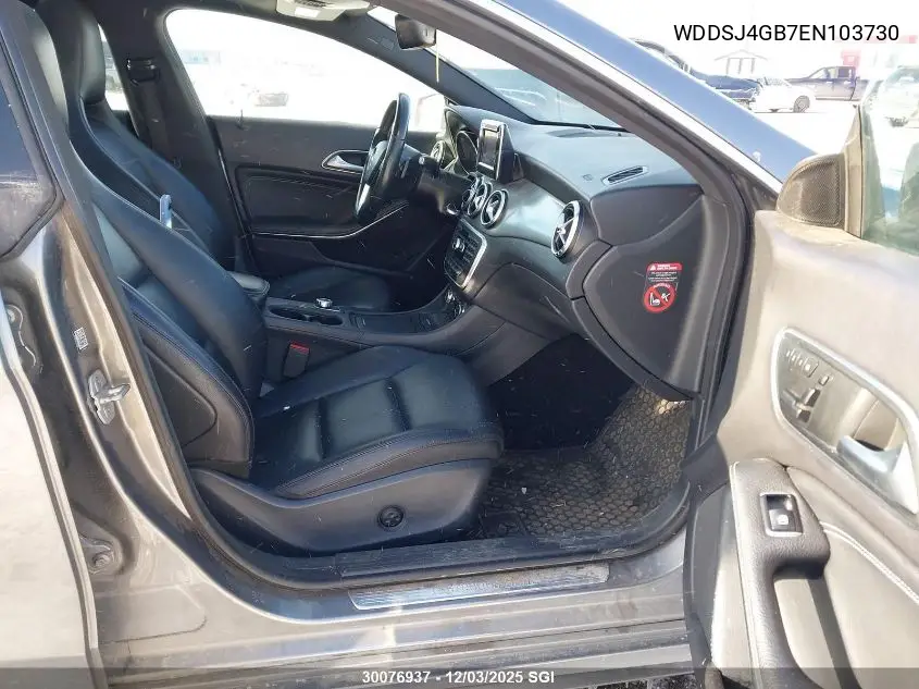 WDDSJ4GB7EN103730 2014 Mercedes-Benz Cla 250 4Matic