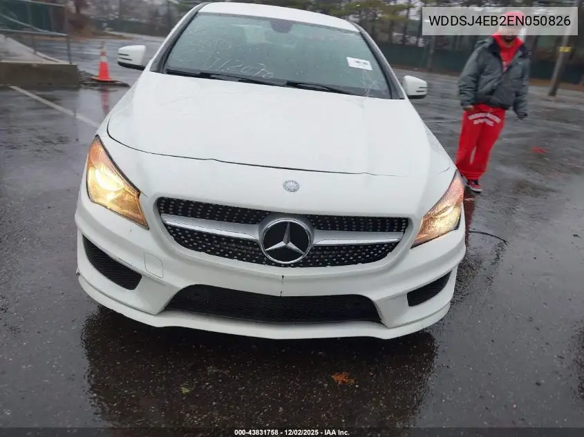 WDDSJ4EB2EN050826 2014 Mercedes-Benz Cla 250