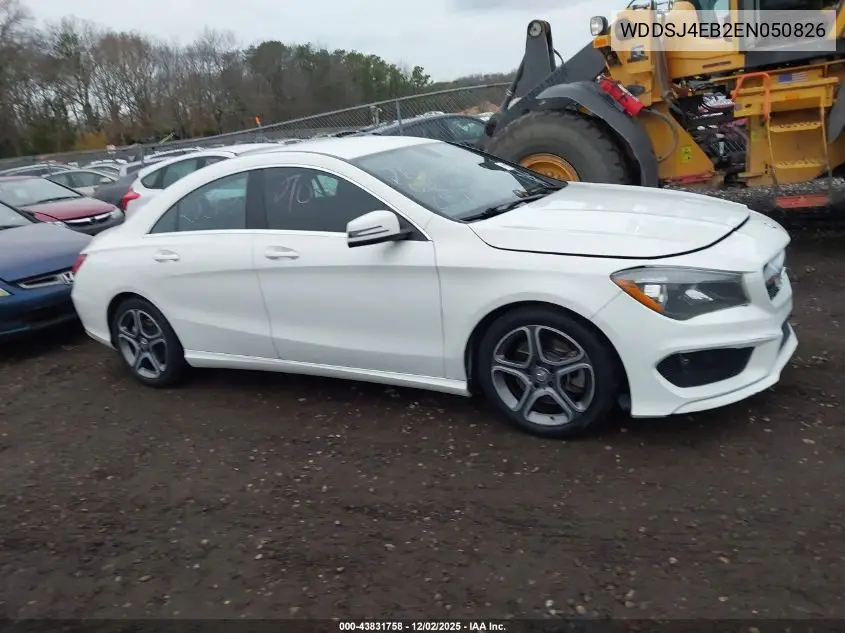 WDDSJ4EB2EN050826 2014 Mercedes-Benz Cla 250