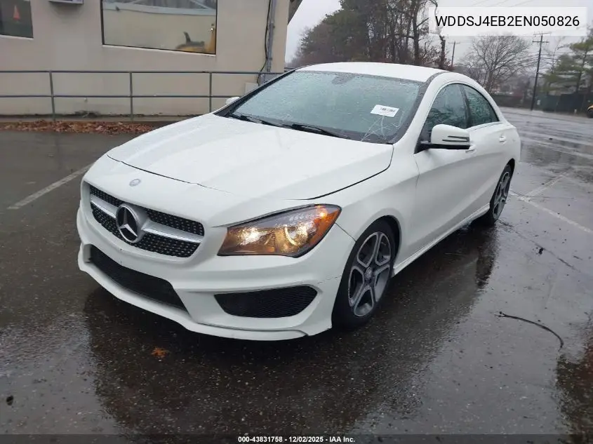 WDDSJ4EB2EN050826 2014 Mercedes-Benz Cla 250