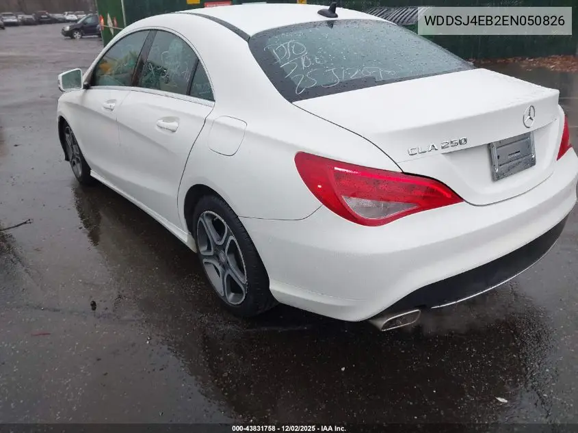 WDDSJ4EB2EN050826 2014 Mercedes-Benz Cla 250