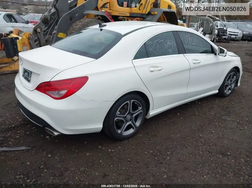 WDDSJ4EB2EN050826 2014 Mercedes-Benz Cla 250