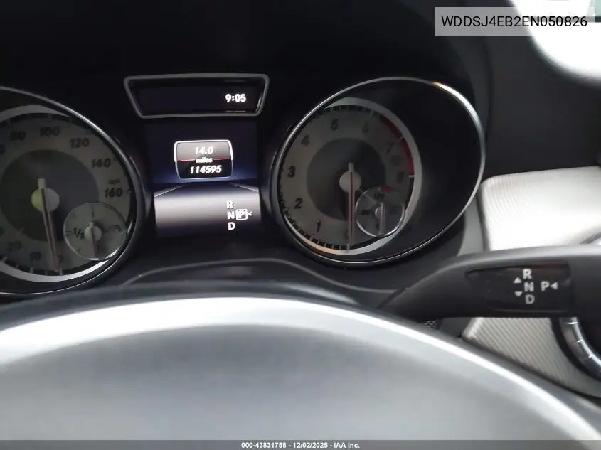WDDSJ4EB2EN050826 2014 Mercedes-Benz Cla 250