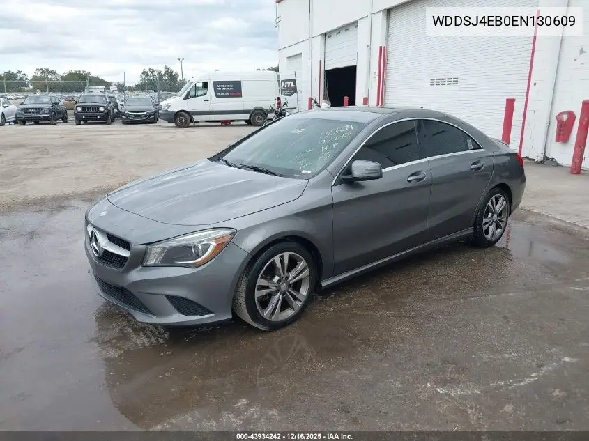 WDDSJ4EB0EN130609 2014 Mercedes-Benz Cla 250