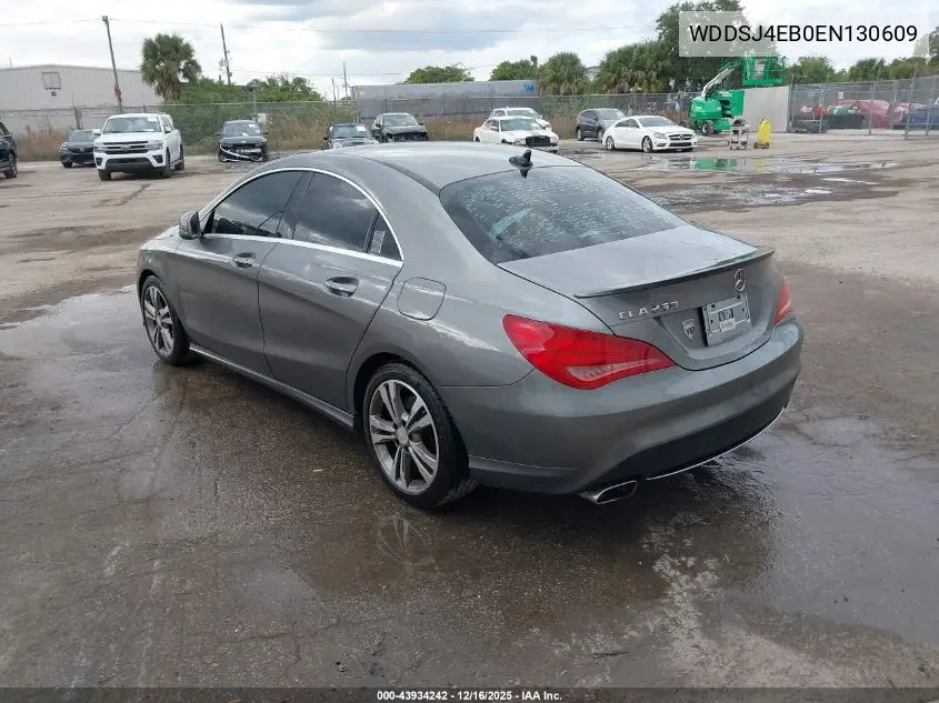 WDDSJ4EB0EN130609 2014 Mercedes-Benz Cla 250
