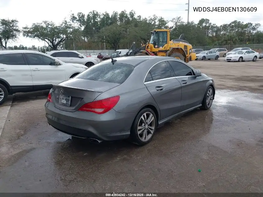 WDDSJ4EB0EN130609 2014 Mercedes-Benz Cla 250