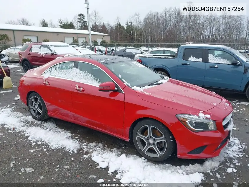 WDDSJ4GB7EN157254 2014 Mercedes-Benz Cla 250 4Matic