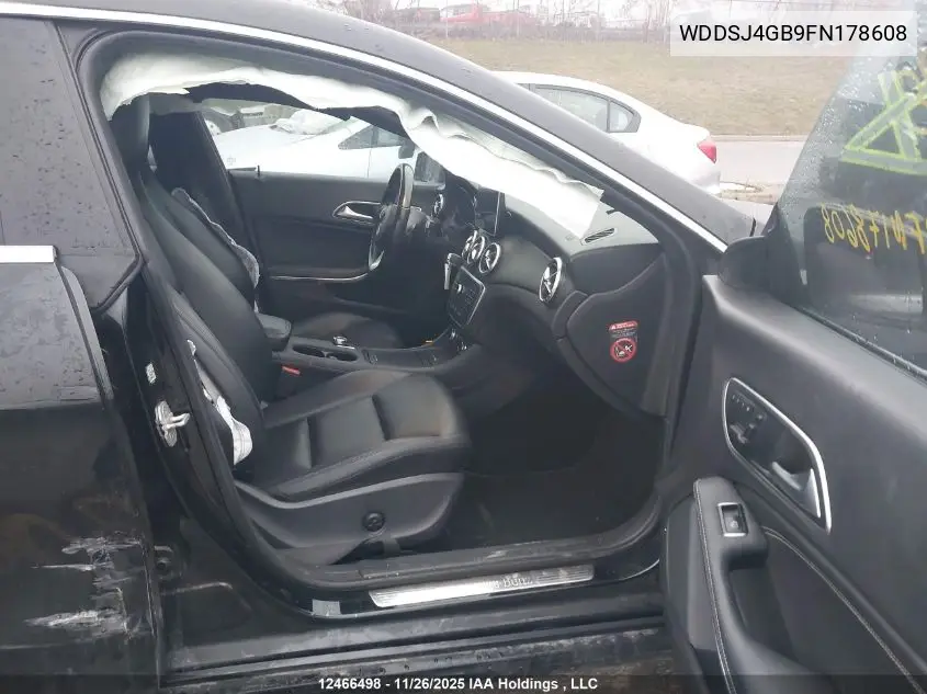 WDDSJ4GB9FN178608 2015 Mercedes-Benz Cla 250 4Matic