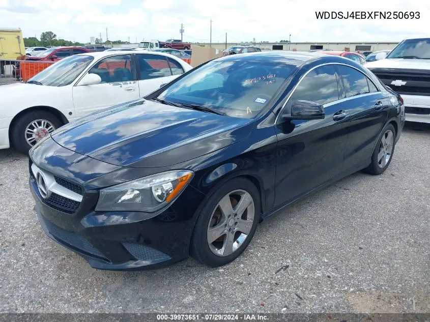 WDDSJ4EBXFN250693 2015 Mercedes-Benz Cla 250