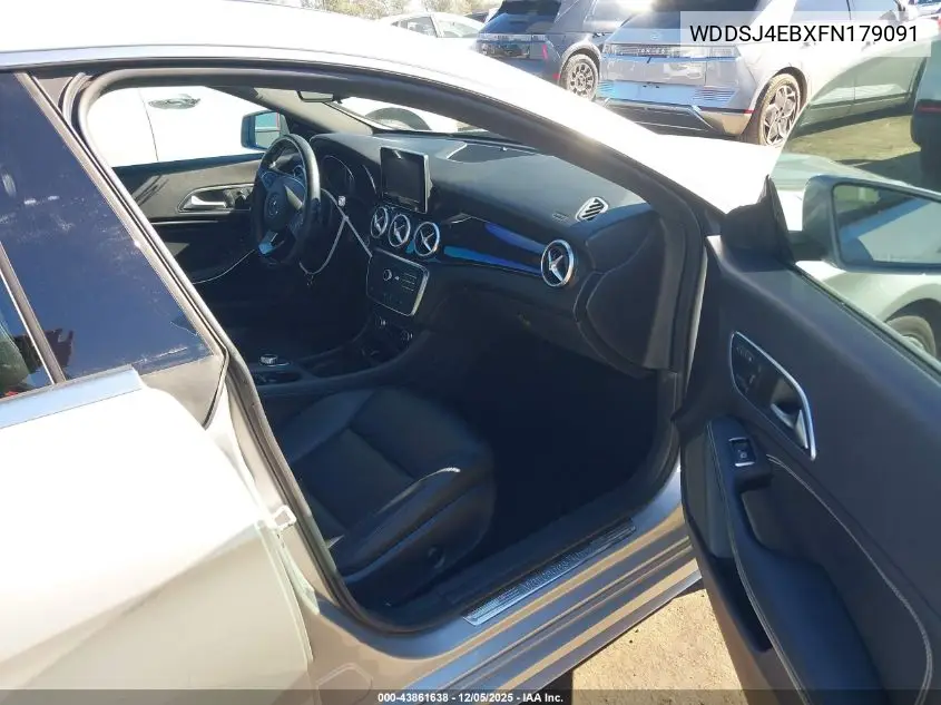 WDDSJ4EBXFN179091 2015 Mercedes-Benz Cla 250