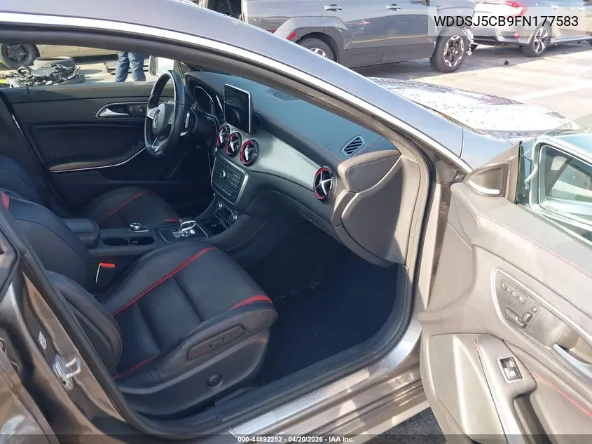 2015 Mercedes-Benz Cla 45 Amg 4Matic VIN: WDDSJ5CB9FN177583 Lot: 44892252