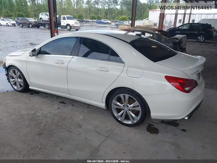 WDDSJ4EB8FN164461 2015 Mercedes-Benz Cla 250