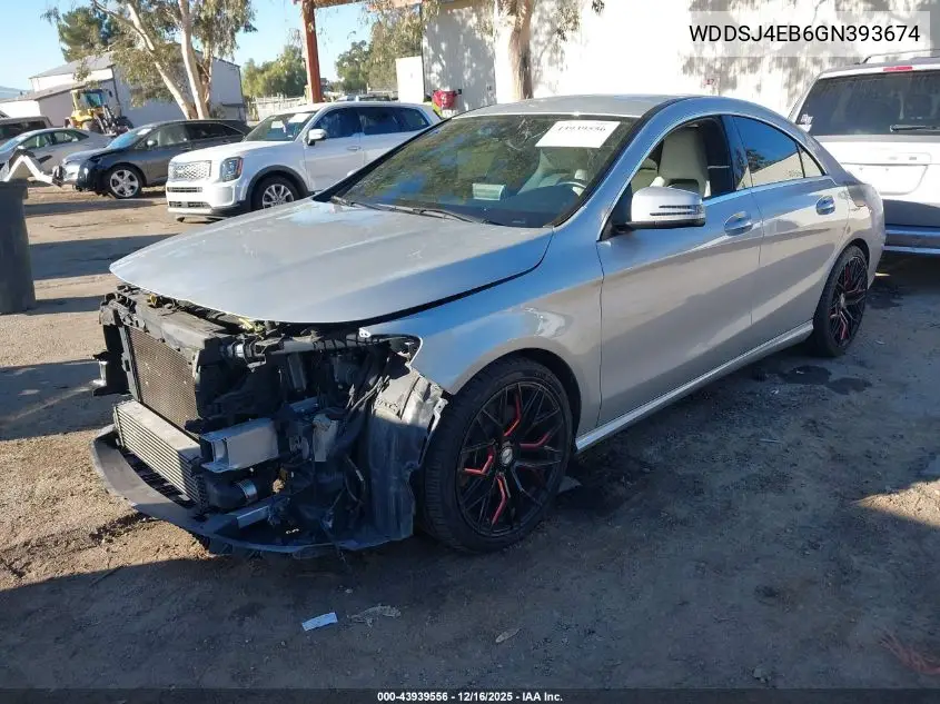 WDDSJ4EB6GN393674 2016 Mercedes-Benz Cla 250