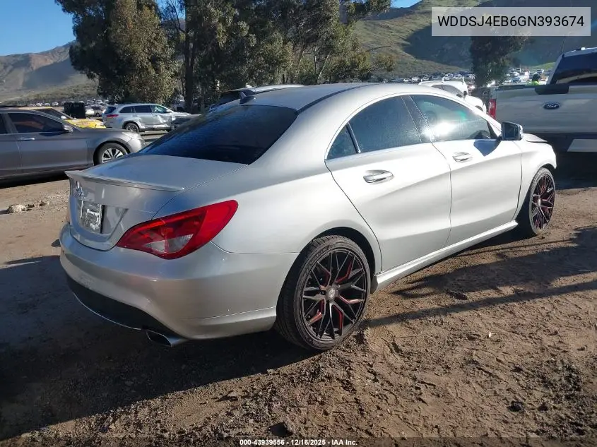 WDDSJ4EB6GN393674 2016 Mercedes-Benz Cla 250
