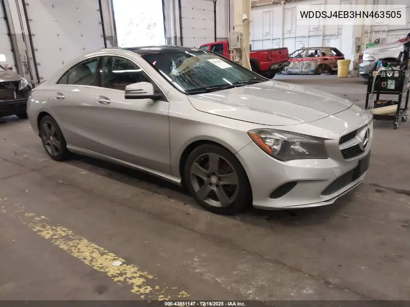 WDDSJ4EB3HN463505 2017 Mercedes-Benz Cla 250