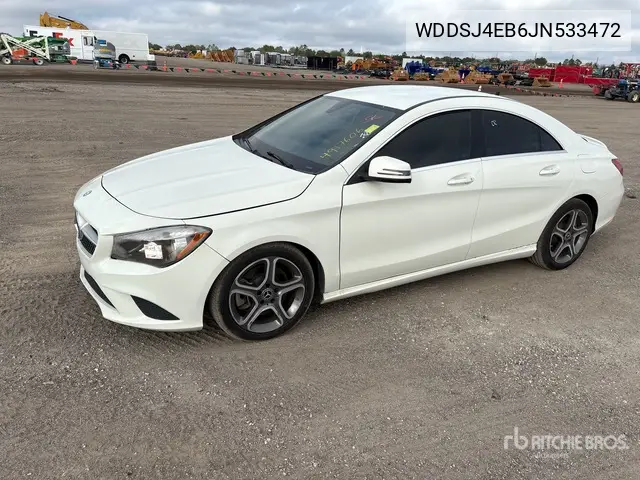 WDDSJ4EB6JN533472 2018 Mercedes-Benz Cla 250 2018 Mercedes-Benz Cla250 Automobile