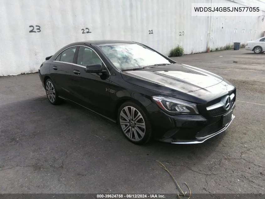 WDDSJ4GB5JN577055 2018 Mercedes-Benz Cla 250 4Matic