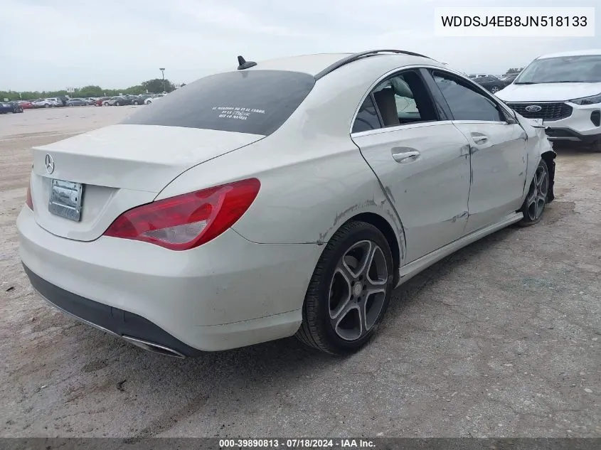 WDDSJ4EB8JN518133 2018 Mercedes-Benz Cla 250