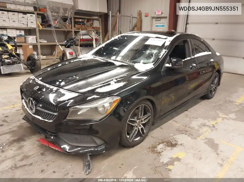 WDDSJ4GB9JN555351 2018 Mercedes-Benz Cla 250 4Matic