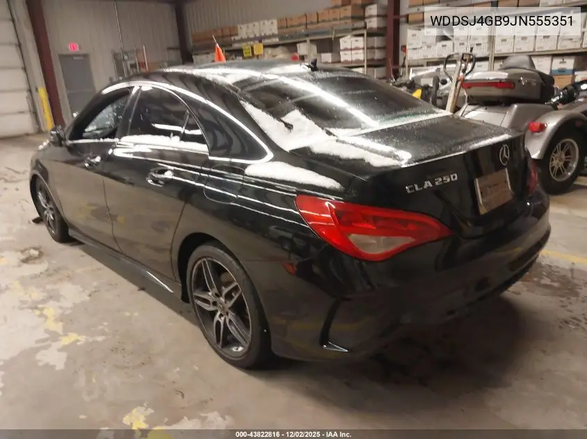 WDDSJ4GB9JN555351 2018 Mercedes-Benz Cla 250 4Matic