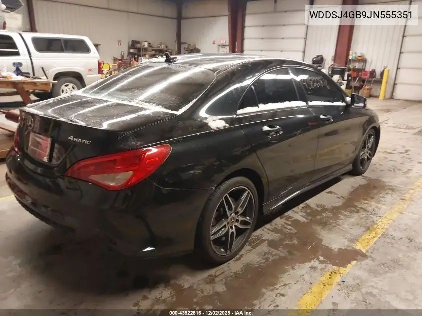 WDDSJ4GB9JN555351 2018 Mercedes-Benz Cla 250 4Matic