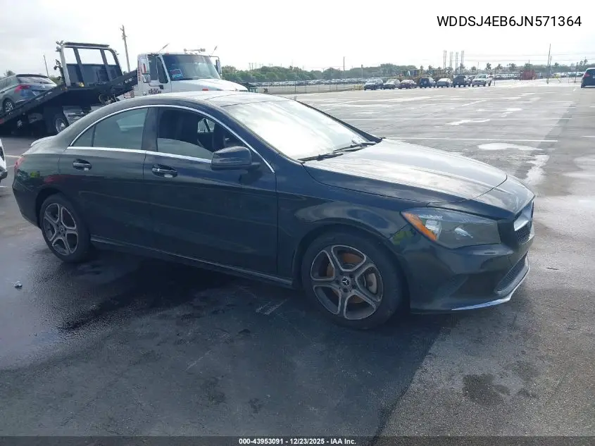 WDDSJ4EB6JN571364 2018 Mercedes-Benz Cla 250