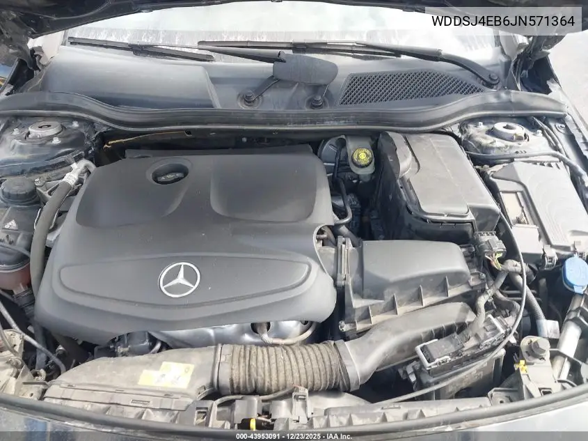 WDDSJ4EB6JN571364 2018 Mercedes-Benz Cla 250