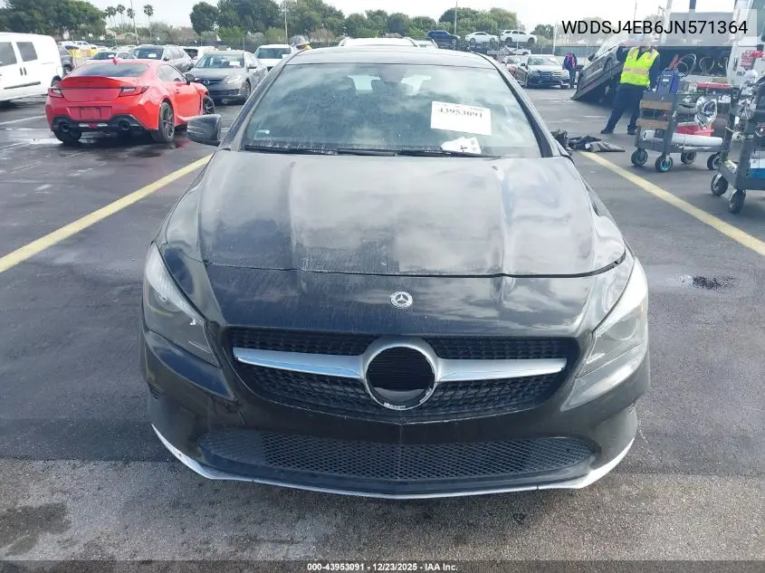 WDDSJ4EB6JN571364 2018 Mercedes-Benz Cla 250