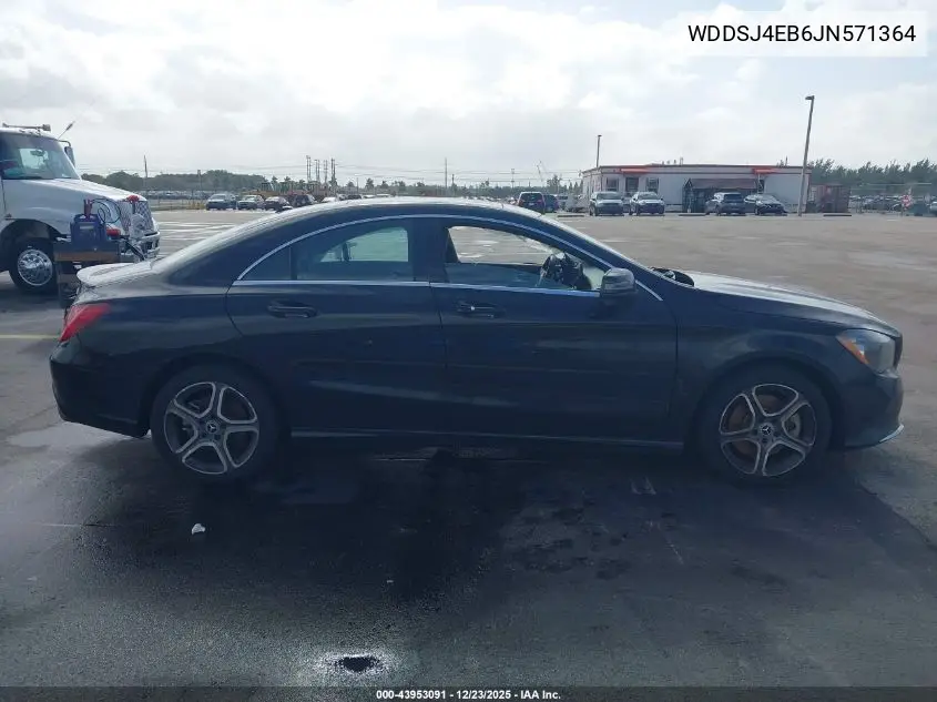 WDDSJ4EB6JN571364 2018 Mercedes-Benz Cla 250