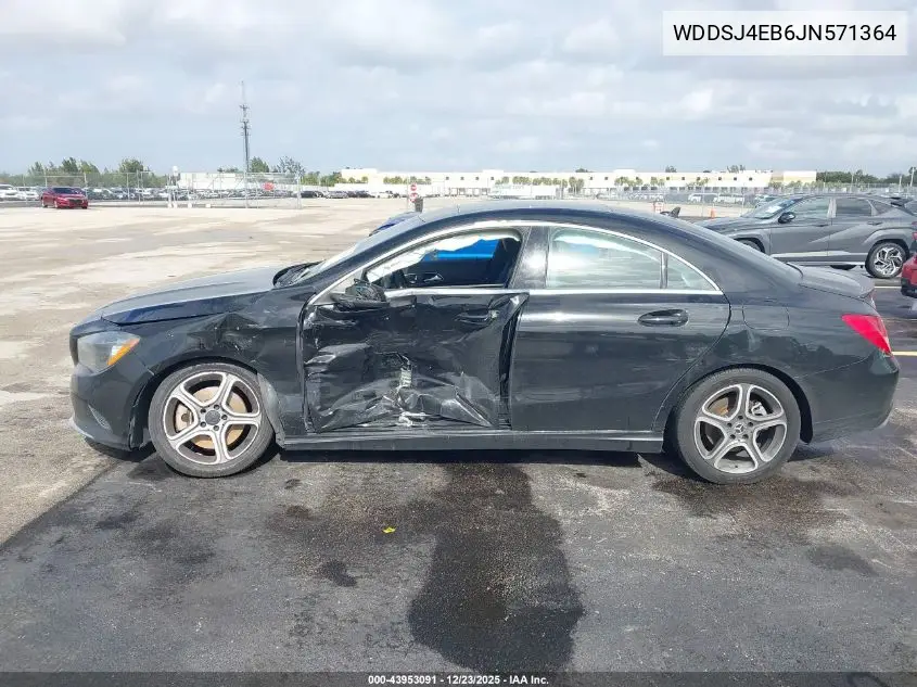 WDDSJ4EB6JN571364 2018 Mercedes-Benz Cla 250