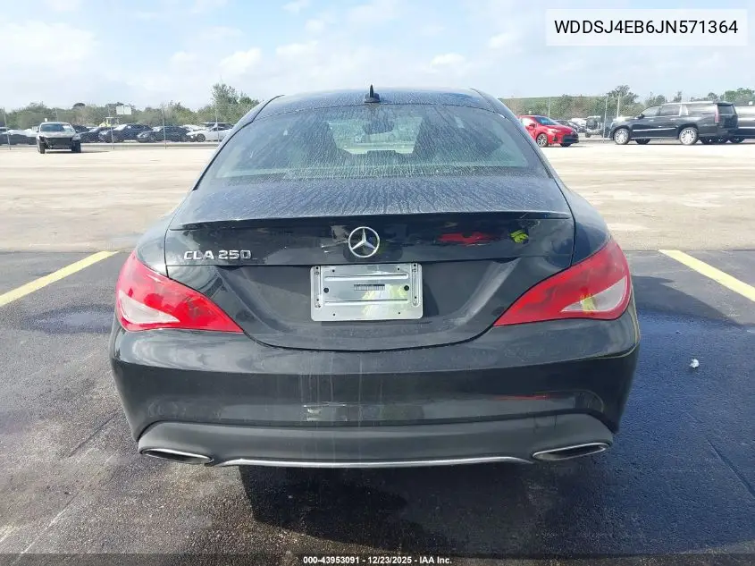 WDDSJ4EB6JN571364 2018 Mercedes-Benz Cla 250