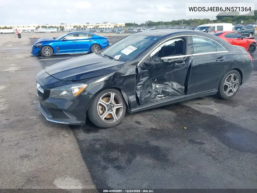 WDDSJ4EB6JN571364 2018 Mercedes-Benz Cla 250