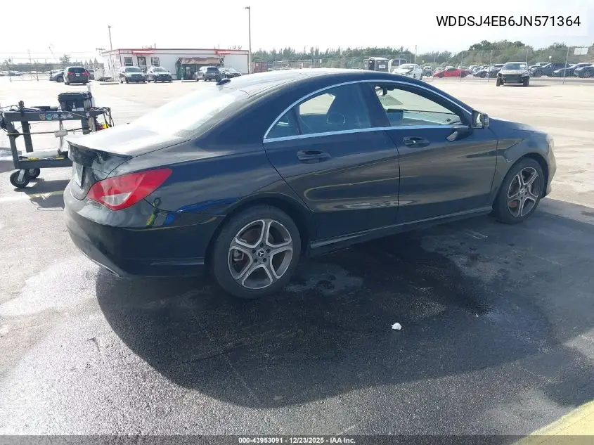 WDDSJ4EB6JN571364 2018 Mercedes-Benz Cla 250