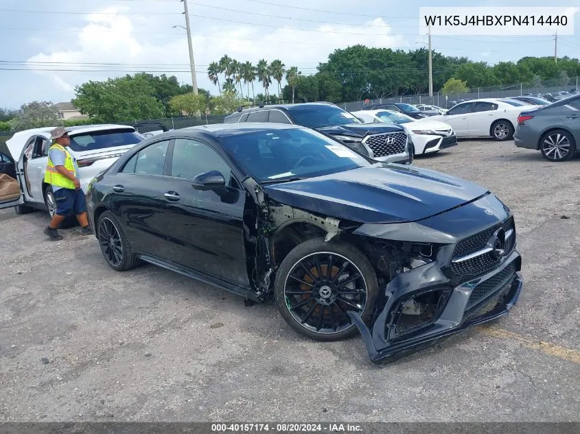 W1K5J4HBXPN414440 2023 Mercedes-Benz Cla 250 Coupe 4Matic