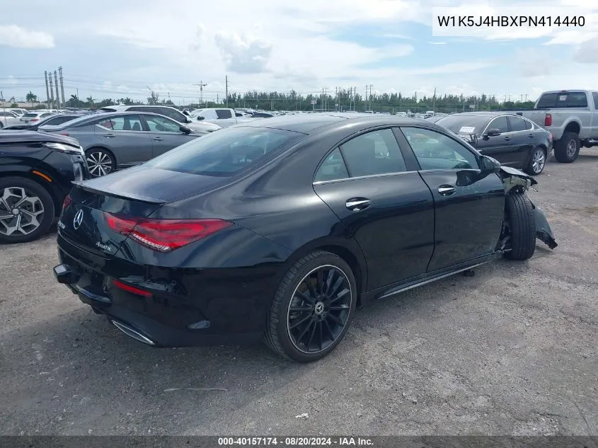 W1K5J4HBXPN414440 2023 Mercedes-Benz Cla 250 Coupe 4Matic