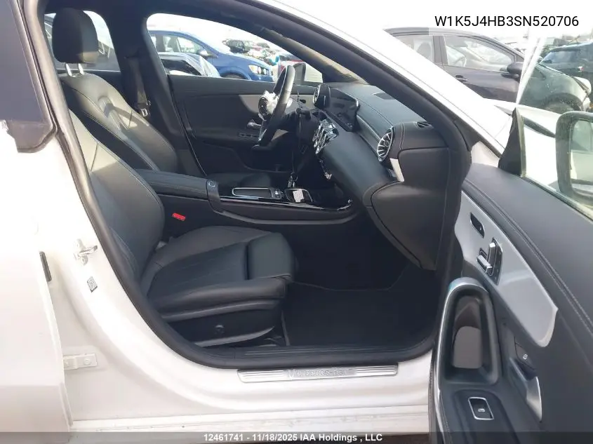 W1K5J4HB3SN520706 2025 Mercedes-Benz Cla 250 4Matic