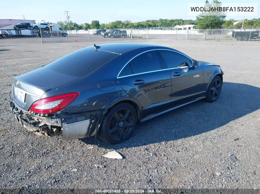 WDDLJ6HB8FA153222 2015 Mercedes-Benz Cls 400 4Matic