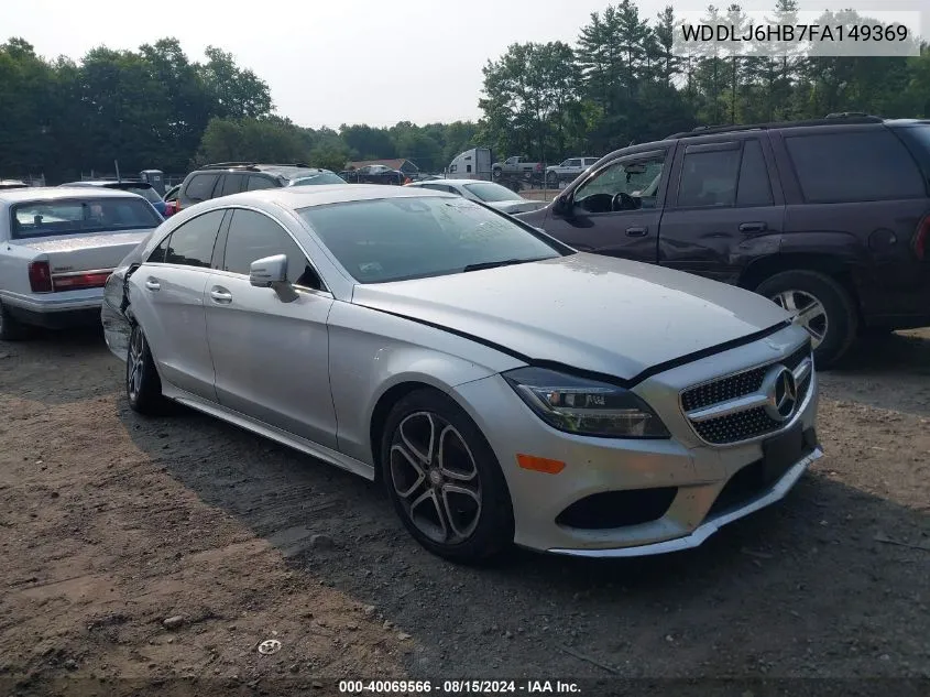 WDDLJ6HB7FA149369 2015 Mercedes-Benz Cls 400 4Matic