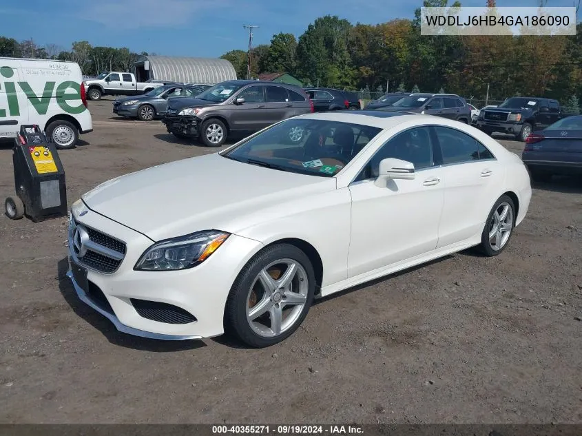 WDDLJ6HB4GA186090 2016 Mercedes-Benz Cls 400 4Matic